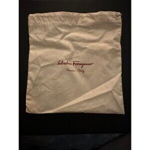Salvatore, Ferragamo dust bag 7 x 7 inches